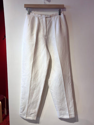 White Linen Pants