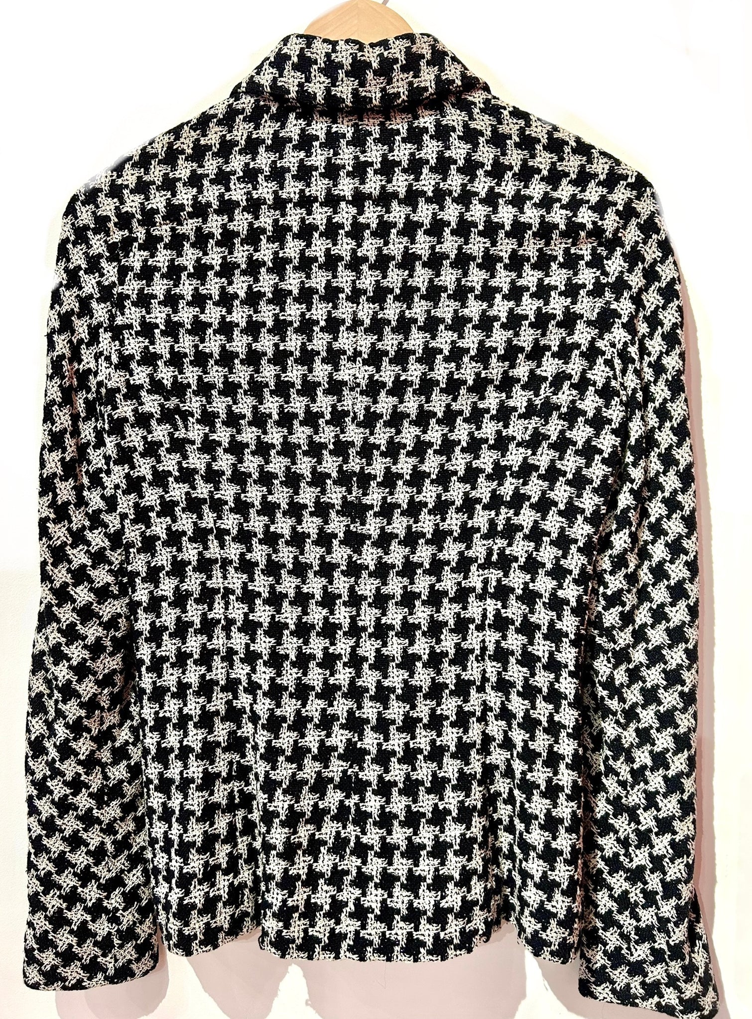 Chanel Bouclé Ruffled Blazer