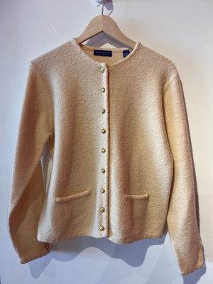 Boiled Wool Cardigan