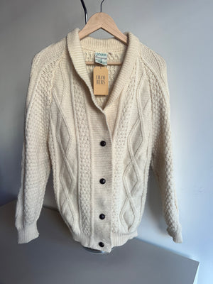 Wool Fishermans Cardigan