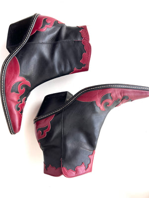 Western-Style Ankle Boots