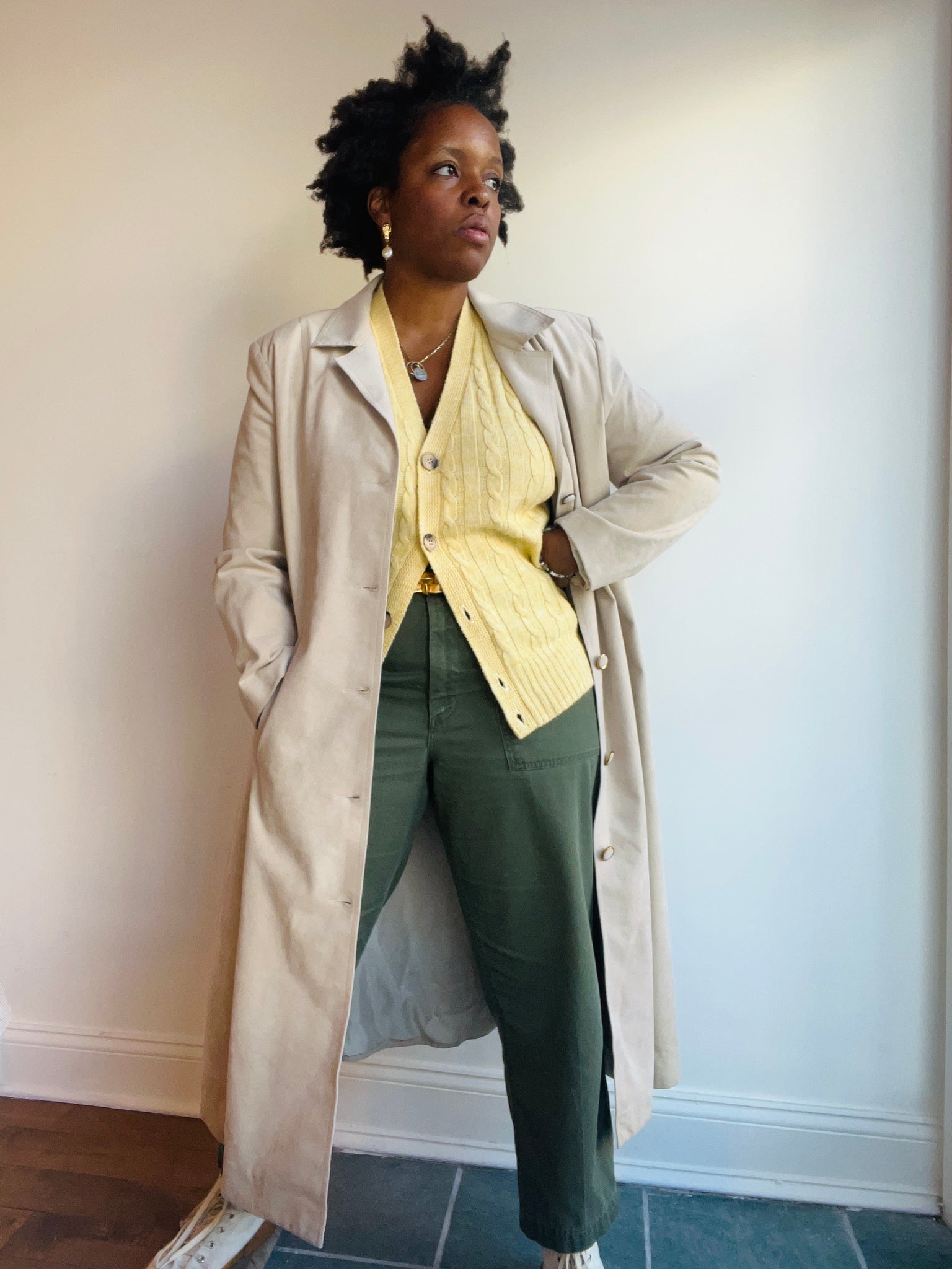 Canary Yellow Sweater Vest