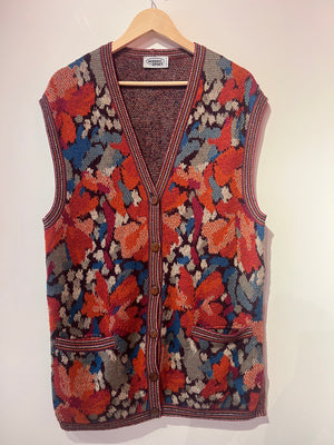 Autumnal Bloom Knit Vest by Missoni