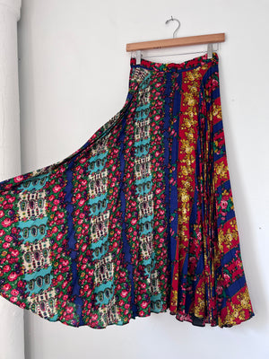Accordion Pleated Skirt by Scott Barrie
