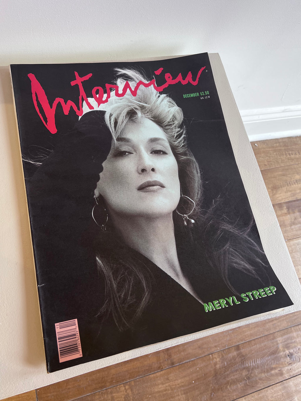 Interview Magazine - Meryl Streep December, 1988