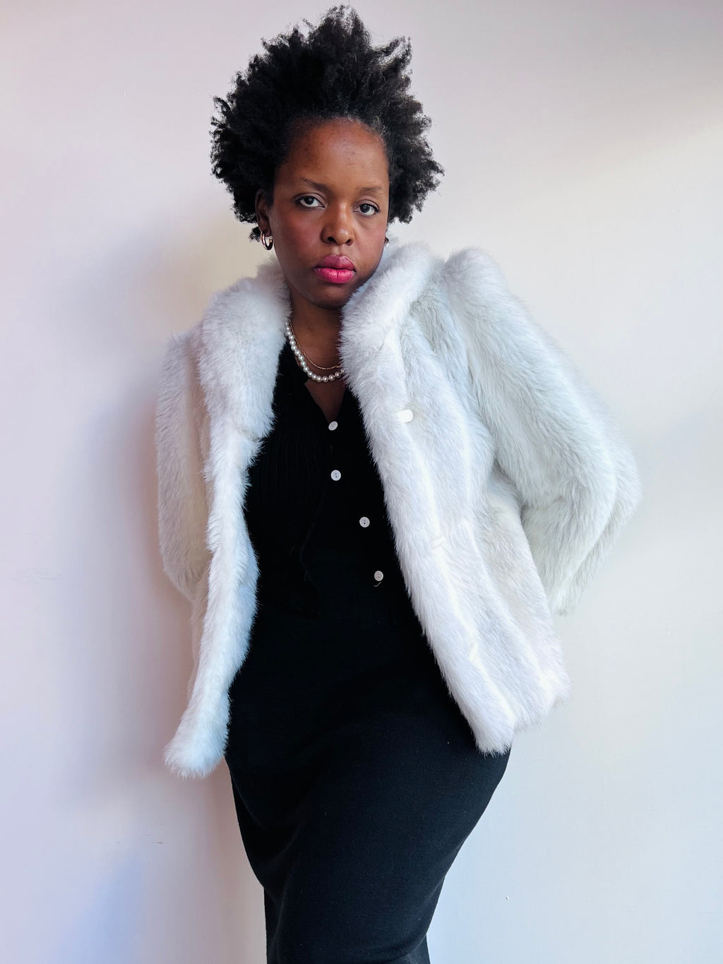 Snow Faux Fur Coat