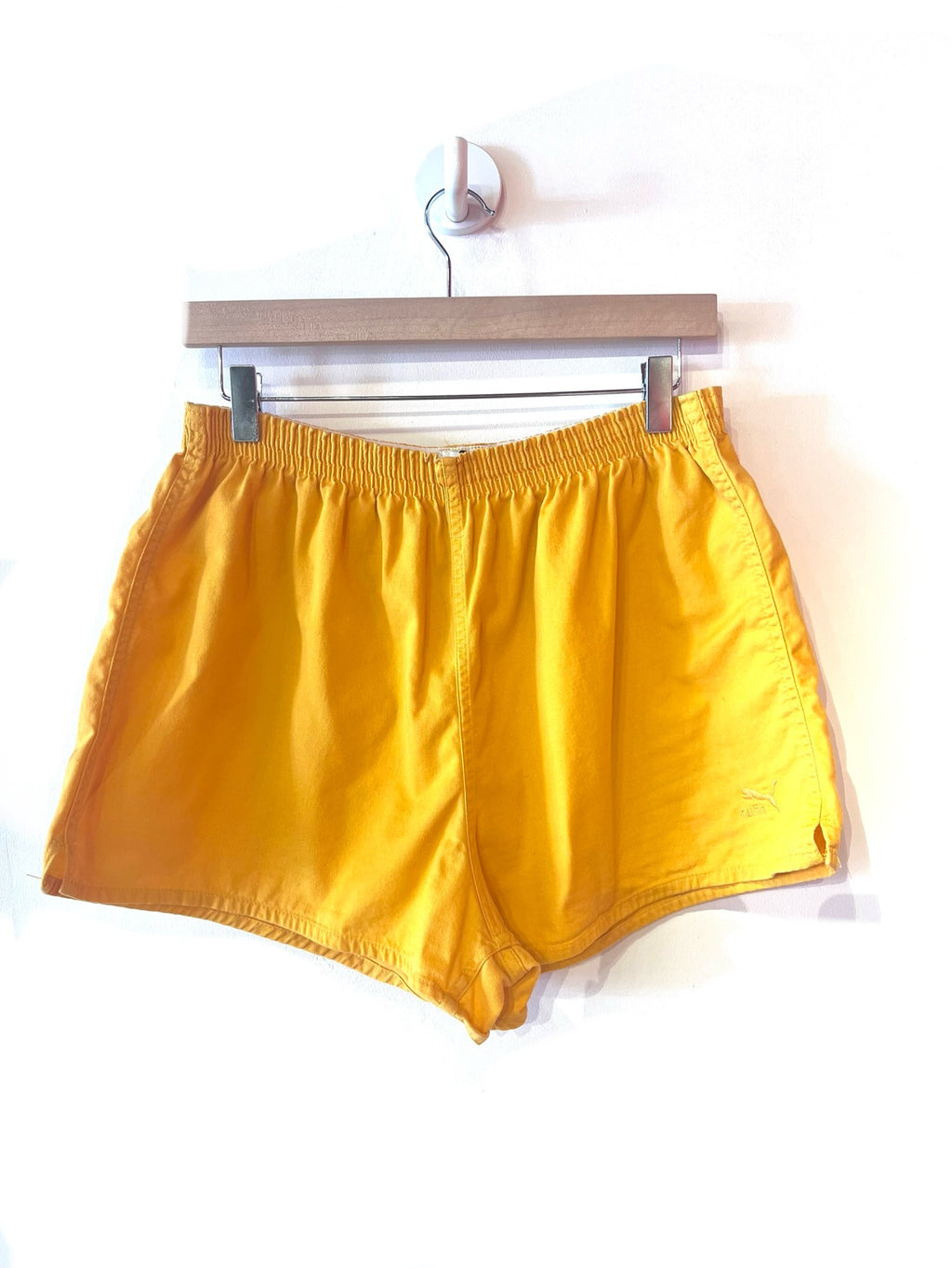 Sunshine Yellow Running Shorts by PUMA