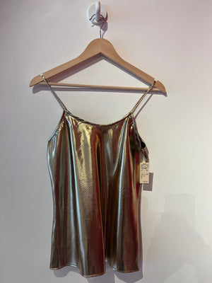 Gold Lamé Tank