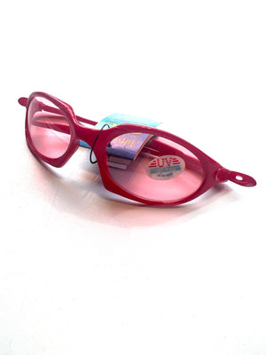 Cherry Red Wrap Around Sunglasses