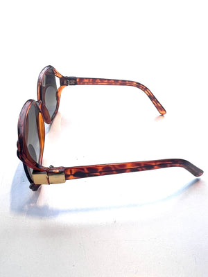 Ladybug Tortoise Frame Sunglasses