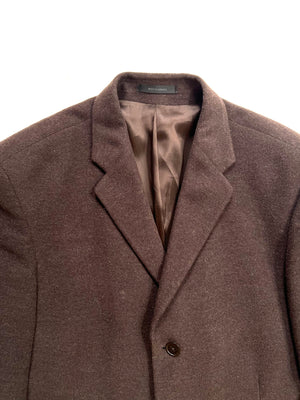 Espresso Wool Blazer by DKNY