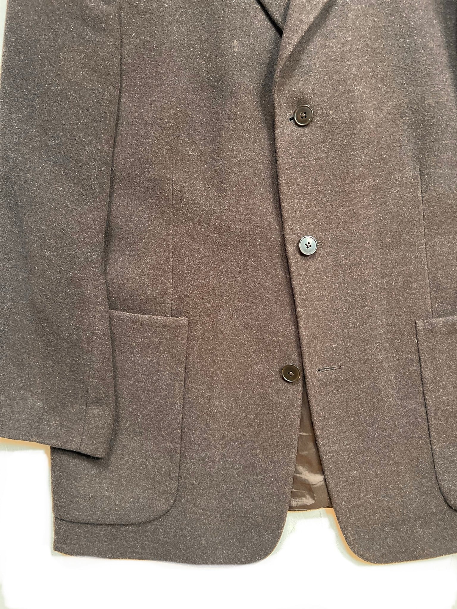 Espresso Wool Blazer by DKNY